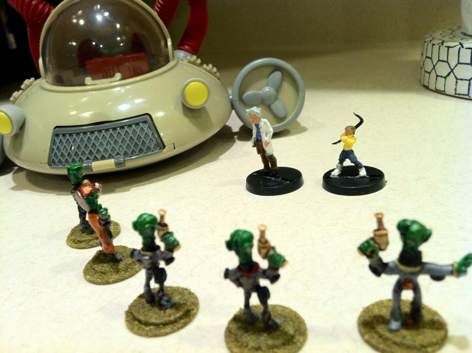 rick and morty miniatures